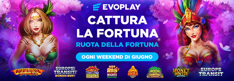CATTURA LA FORTUNA CON EVOPLAY